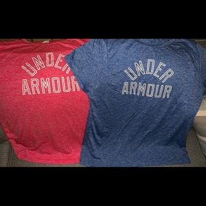 Set of 2 Under Armour workout tops